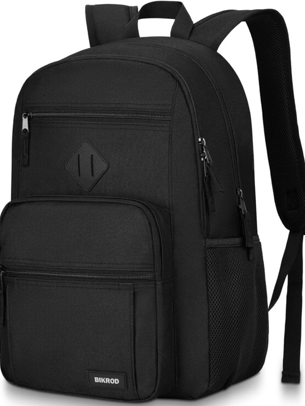 Stylish Black Backpack for School, Travel & Daily Use - Fits 15.6" Laptop